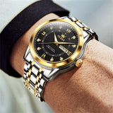 OLEVS Watches for Man 5513 Golden Black