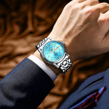 OLEVS Watches for Man 5513 T-Blue