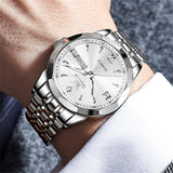 OLEVS Watches for Man 9998 White