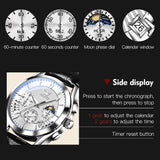 OLEVS Watches for Man 2876 White