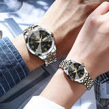 OLEVS Watches for Woman 9970 GL Golden Black