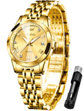 OLEVS Watches for Woman 9931 Golden