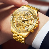 OLEVS Watches for Man 9913 Golden