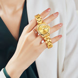 OLEVS Watches for Woman 5563 Golden
