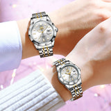OPK Watches for Woman 8170 GL Golden White
