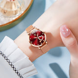 OLEVS Watches for Woman 5189 Red