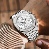 OLEVS Watches for Man 3626 White