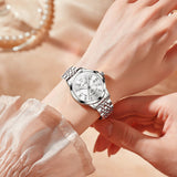 OLEVS Watches for Woman 3620 White
