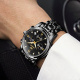 OLEVS Watches for Man 2858 All Black