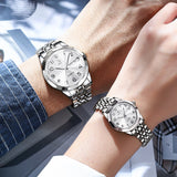 OLEVS Watches for Woman 9970 GL White