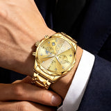 OLEVS Watches for Man 2730 Golden