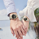 OLEVS Watches for Woman 5567 GL Golden Black