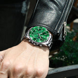 OLEVS Watches for Man 2870 Green