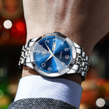 OLEVS Watches for Man 9970 Blue