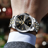OLEVS Watches for Man 3615 Golden Black