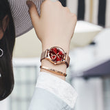 OLEVS Watches for Woman 5189 Red