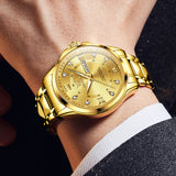 OLEVS Watches for Man 2906 Golden