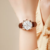 OLEVS Watches for Woman 5532 Rose White