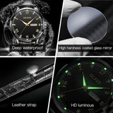 OLEVS Watches for Man 6896 All Black