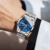 OLEVS Watches for Man 5513 Blue