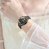 OLEVS 2897 Watches for Womens Business Luxury Casual Analog Quartz Diamond Stainless Steel Chronograph Waterproof Luminous ladies Watches Reloj Para Mujer Gold/White/Black/Blue