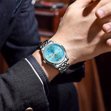 OLEVS Watches for Man 5513 T-Blue