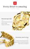 OLEVS Watches for Woman 9931 GL Golden