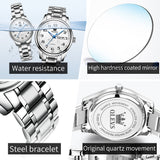 OLEVS Watches for Woman 5567 GL White