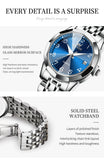 OLEVS Watches for Woman 9970 GL Blue