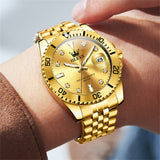OLEVS Watches for Man 9809 Golden