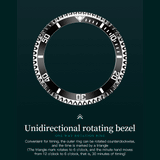 Black Dial Silver Trim