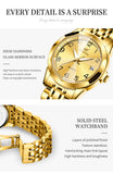 OLEVS Watches for Woman 9970 GL Golden