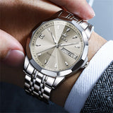 OLEVS Watches for Man 9998 Gray