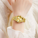 OLEVS Watches for Woman 9970 Golden