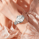 OLEVS Watches for Woman 3620 White