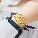 OLEVS Watches for Woman 5567 Golden