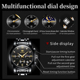 OLEVS Watches for Man 2858 All Black