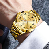 OLEVS Watches for Man 9970 Golden