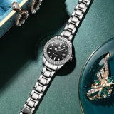 Silver Strap - Black Dial Silver Trim