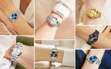 OLEVS 9970 Luxury Watches for Women Elegant Casual Dress Diamond Ladies Watches