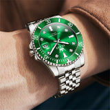 OLEVS Watches for Man 9809 Green