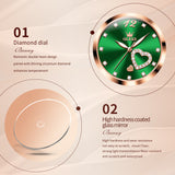 OLEVS 5189 Watch for Women Mesh Strap Fashion Rose Gold Dress Watches