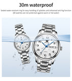 OLEVS Watches for Woman 5567 GL White