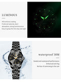 OLEVS Watches for Woman 9970 GL All Black