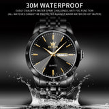 OLEVS Watches for Man 3615 All Black