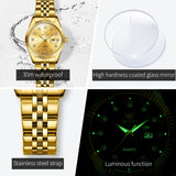 OLEVS Watches for Woman 5526 Golden