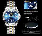OPK Watches for Woman 8170 GL Golden Blue