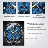 OLEVS Watches for Men 3639-QHL