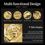 OLEVS Watches for Man 9947 Golden