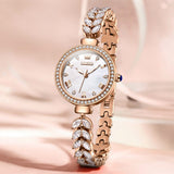 OLEVS Watches for Woman 9971 Rose White